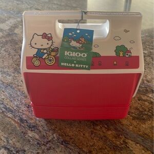 Hello Kitty Red and White Kids Igloo Cooler
